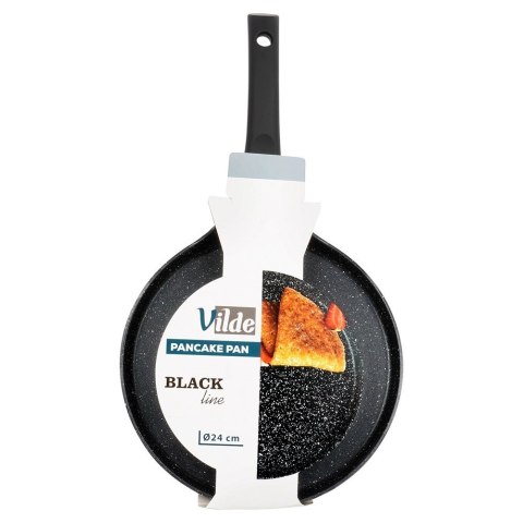 Patelnia do naleśników granitowa BLACK LINE 24 cm