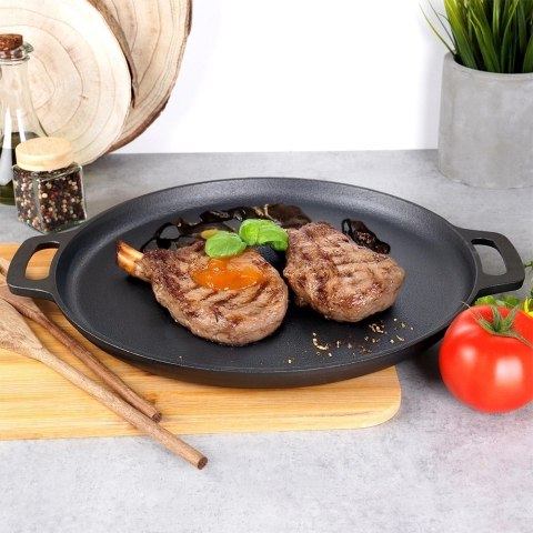 Patelnia żeliwna CAST LINE 35x41,5 cm