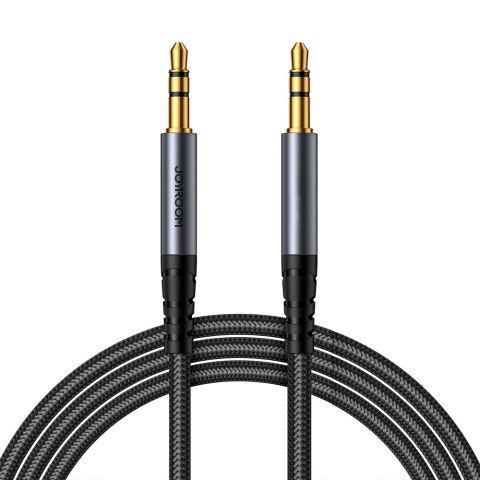 Kabel przewód Audio Stereo AUX 3.5mm mini jack 1.2m czarny