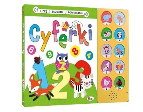 LICZĘ SŁUCHAM POWTARZ. CYFERKI