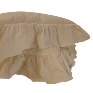 Poszewka bawełniana komplet AKDENIZ BEIGE/2x40x40 STONEWASHED
