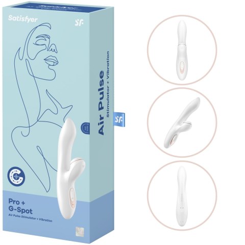 Wibrator Pro+ G-Spot I Łechtaczka Silne Wibracje 2w1 Stymulator Masażer