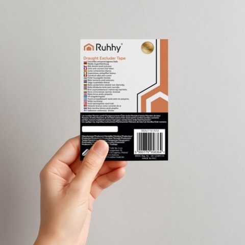 Uszczelka antyprzeciągowa biała Ruhhy 26271