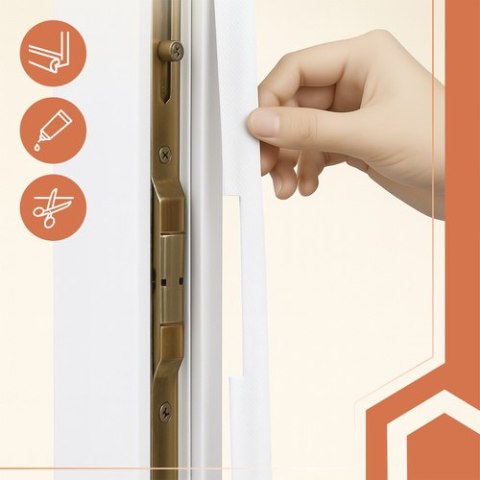 Uszczelka antyprzeciągowa biała Ruhhy 26271