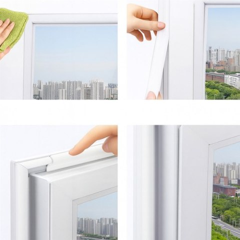 Uszczelka antyprzeciągowa biała Ruhhy 26271