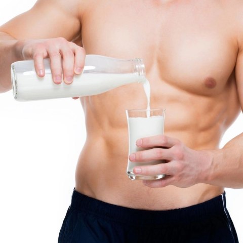 Butelka na Mleko z Zakrętką Szklana Pojemna Uniwersalna Solidna ORION 1 l