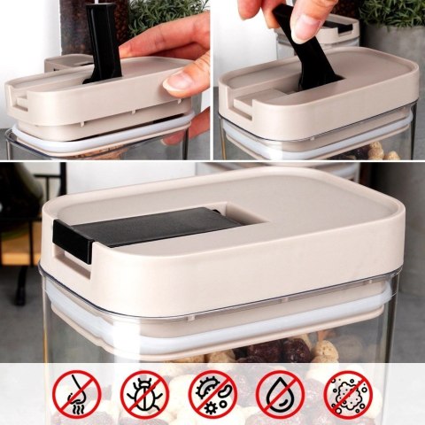 Pojemnik na produkty sypkie hermetyczny MISTY 500 ml