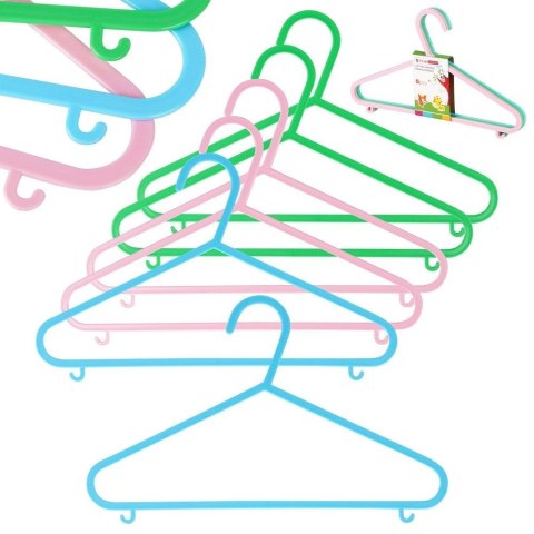 Wieszaki na ubrania dziecięce 29x17 cm 6 szt.