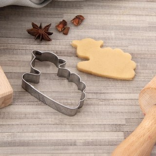 Wykrawacz do ciastek stalowy baranek 6,5 cm