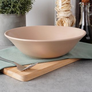 Miska sałatkowa ceramiczna beżowa SOHO 23,5 cm, 1,1 l