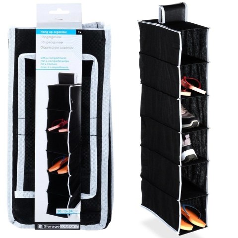 Organizer wiszący do szafy 6 półek