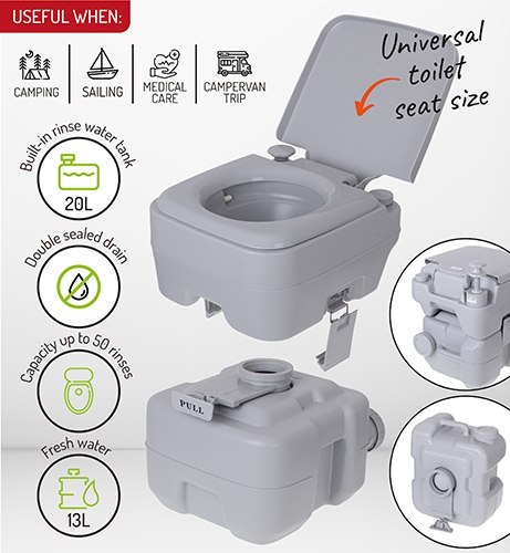 CR 1035 Toaleta turystyczna 20 l