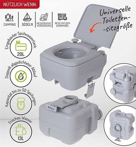CR 1035 Toaleta turystyczna 20 l