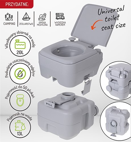 CR 1035 Toaleta turystyczna 20 l