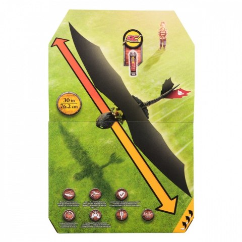 Figurka jak wytresować smoka film rc szczerbatek