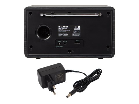 77-576# Radio przenośne kuchenne fm/dab+ blow rk5 bt czarne