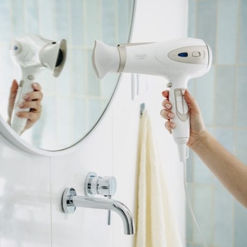 AD 2248 white champagne Suszarka 2200w ion + dyfuzor