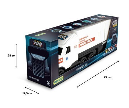 Pojazd magic truck action ambulans