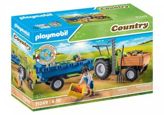 Zestaw country 71249 traktor z przyczepą