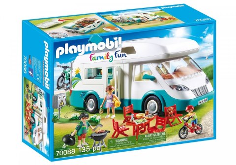 Zestaw z figurkami family fun 70088 rodzinne auto kempingowe