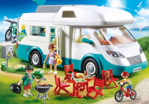 Zestaw z figurkami family fun 70088 rodzinne auto kempingowe