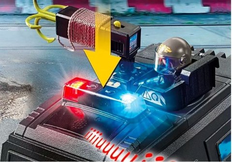 Zestaw z pojazdem city action 71144 pojazd terenowy jednostki specjalnej