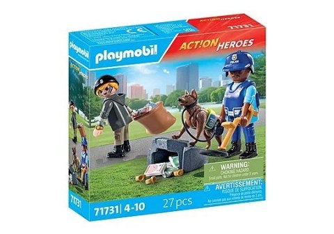 Action heroes 71731 poszukiwania śladów z psem tropiącym