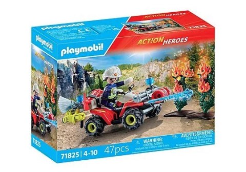 Action heroes 71825 quad straży pożarnej w akcji