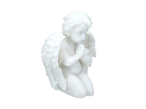 Aniołek modlący się - alabaster grecki