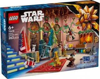 Klocki star wars 75418 kalendarz adwentowy: star wars