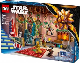 Klocki star wars 75418 kalendarz adwentowy: star wars