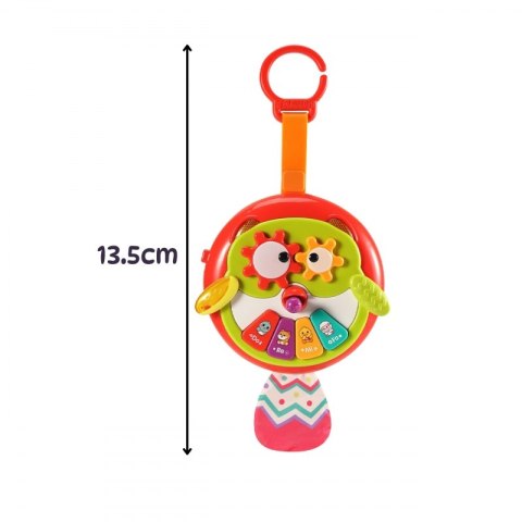 WOOPIE BABY Interaktywna Zabawka Sowa Pianinko z Szeleszczącym Ogonem