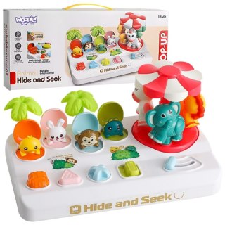 WOOPIE Wyskakujące Zwierzątka Pop Up Karuzela Zabawka Interaktywna