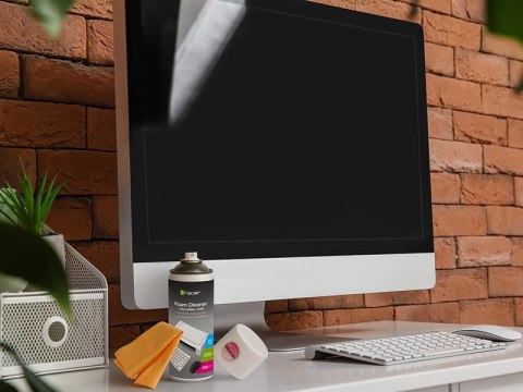 Pianka czyszcząca TRACER LCD/TFT 400 ml + microfibre