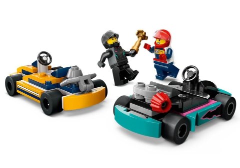 Klocki city 60400 gokarty i kierowcy wyścigowi