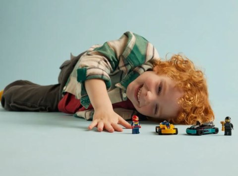 Klocki city 60400 gokarty i kierowcy wyścigowi