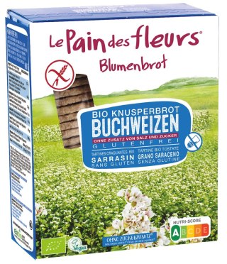 PIECZYWO CHRUPKIE PROTEINOWE GRYCZANE BEZ DODATKU SOLI I CUKRU BEZGLUTENOWE BIO 150 g - LE PAIN DES FLEURS