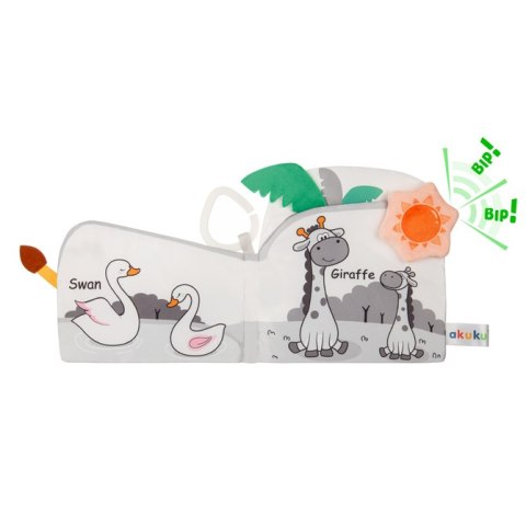 A0704 KSIĄŻECZKA SENSORYCZNA ZOO