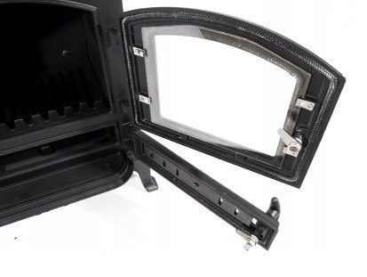 PIEC ŻELIWNY PIECYK KOZA KOMINEK ATENA 9KW CZARNY - DOSTAWA GRATIS