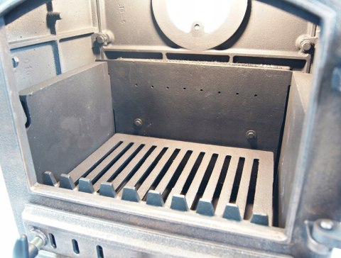 PIEC ŻELIWNY PIECYK KOZA KOMINEK ATENA 9KW CZARNY - DOSTAWA GRATIS