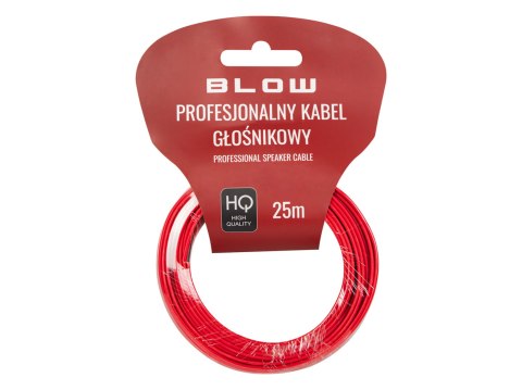 73-344# Przewód głośnikowy 2x1,00mm czarno-czerwony 25m