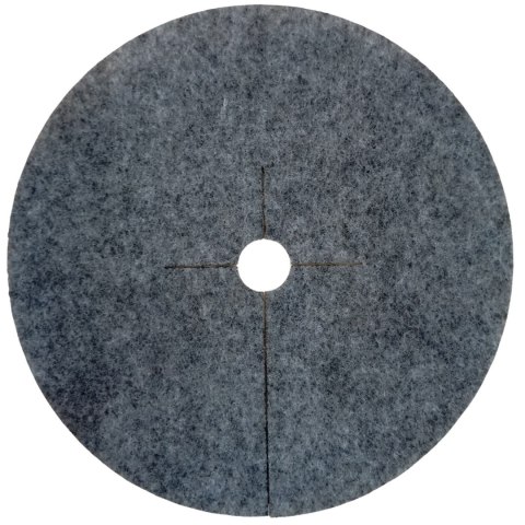 Zestaw krążków antychwastowych 3 szt., Bertoni - 40 cm, szary