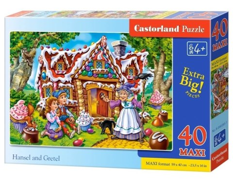 PUZZLE 40 EL.MAXI HANSEL&GRETE