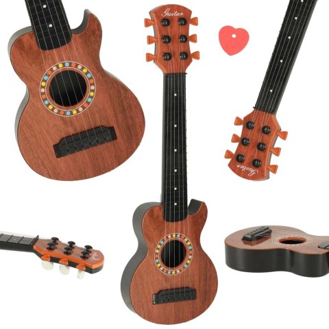 Gitara klasyczna dla dzieci drewniana 6 strun 18 cali 46,5cm