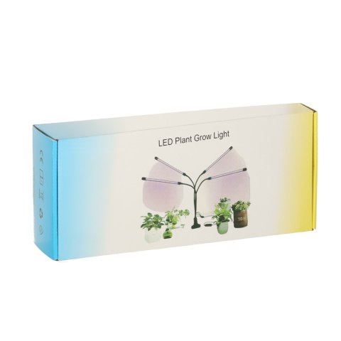 Lampa do roślin LED uprawy wzrostu panel 3 żarówki