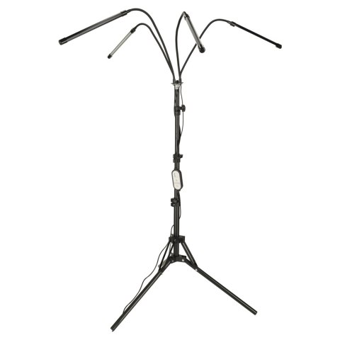 Lampa do roślin LED uprawy wzrostu panel na statywie 4x80LED