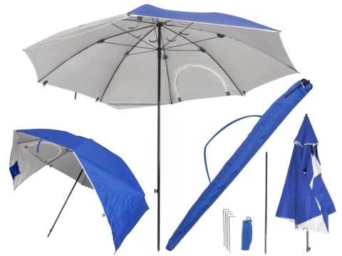 Parasol namiot plażowy ogrodowy składany duży XXL 213cm