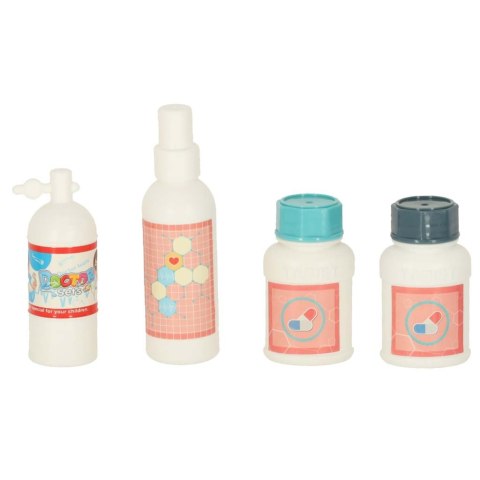 Zestaw lekarza w walizce mały doktor akcesoria dźwięk światła