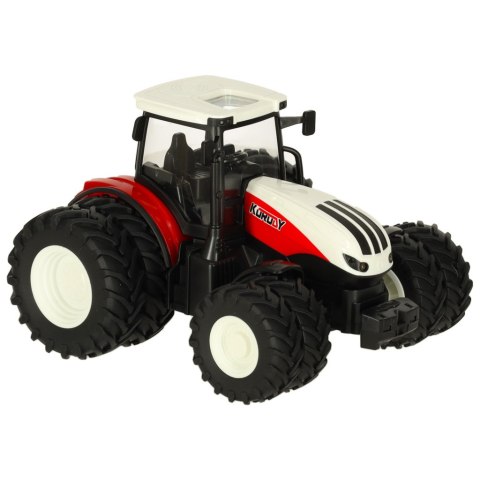 Traktor RC zdalnie sterowany ciągnik rolniczy z przyczepą pilot farma prezent 2,4G 3,7V 500mAh