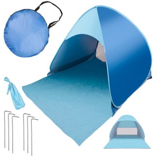 Namiot plażowy parawan samorozkładający na plażę ogród ogrodowy POPUP ochronny UV XXL